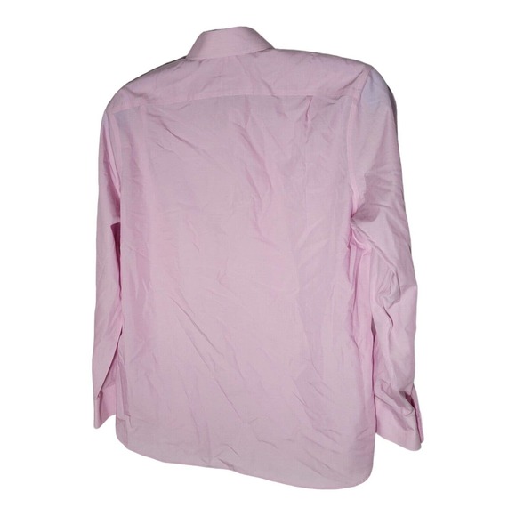 Bonobos Men's L Large 16 1/2 35 Long Sleeve Button Front Pink Barbie Shirt - Picture 3 of 8